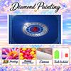 Rangers FC Diamond Painting Kit 5D Full Drill DIY Diamond Mosaic Wall Art Home Decor