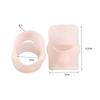 5 Pezzi Trattamento Silicone per Unghie Incarnite del Piede, Strumento Correttivo per Unghie Incarnite Sollievo dal Dolore Correttore per Trattamento della Paronichia