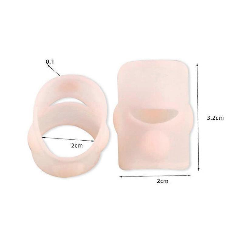 5 Pezzi Trattamento Silicone per Unghie Incarnite del Piede, Strumento Correttivo per Unghie Incarnite Sollievo dal Dolore Correttore per Trattamento della Paronichia