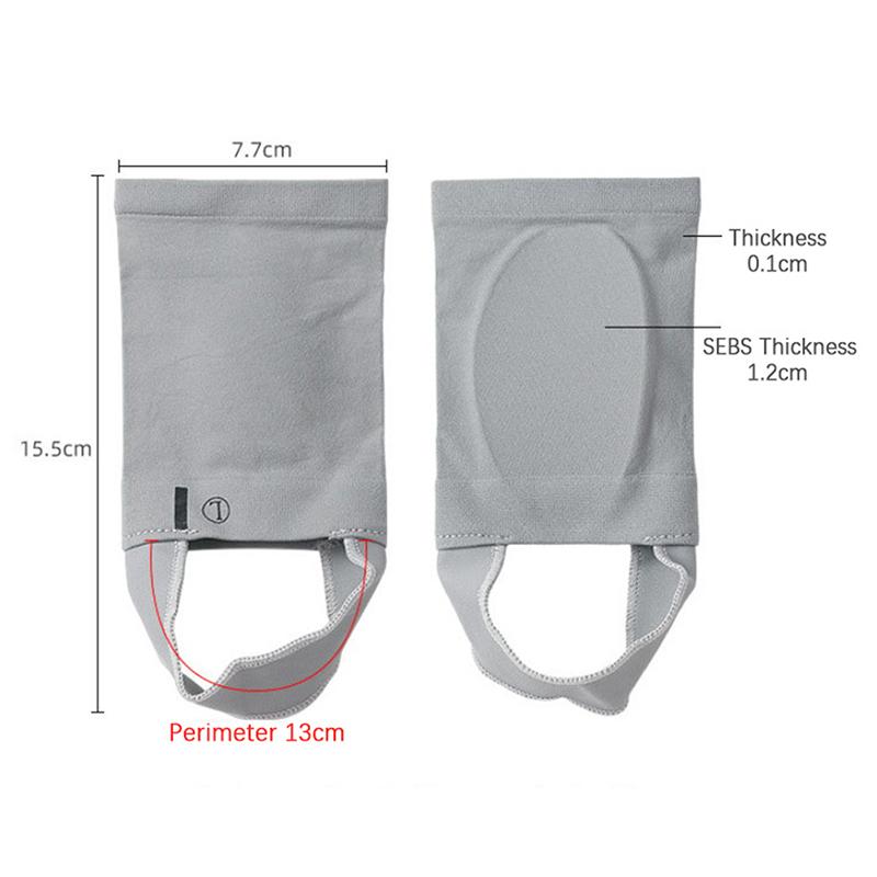 1 Paar Arch Support Sleeves Plantar Fasciitis Ortic Einlegesohlen Pads Fußpflege