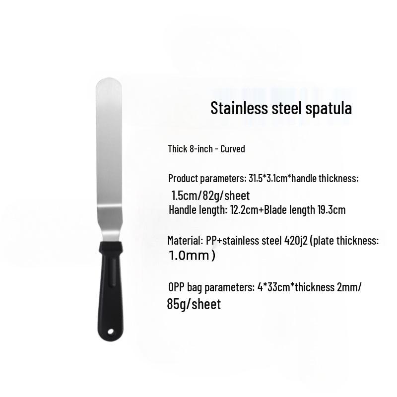 Wheat Straw Spatula & Cake Scraper Set