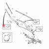 Authentic Right Front Windshield Nozzle Windscreen Washer Nozzle No Heated 31416259 For Volvo XC90 2016-