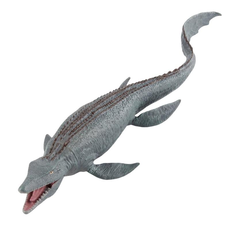 

Статическая модель динозавра игрушка Морской король дракон Цанлун Дракон и Дракон со скользящими зубами для интеллектуального развития детей серый