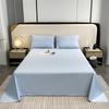 Cotton Bed Flat Sheet for Double Bed Plain Solid Color Top Sheets Single/Queen/King Flat Bedsheets Home Bed Linen Sheets
