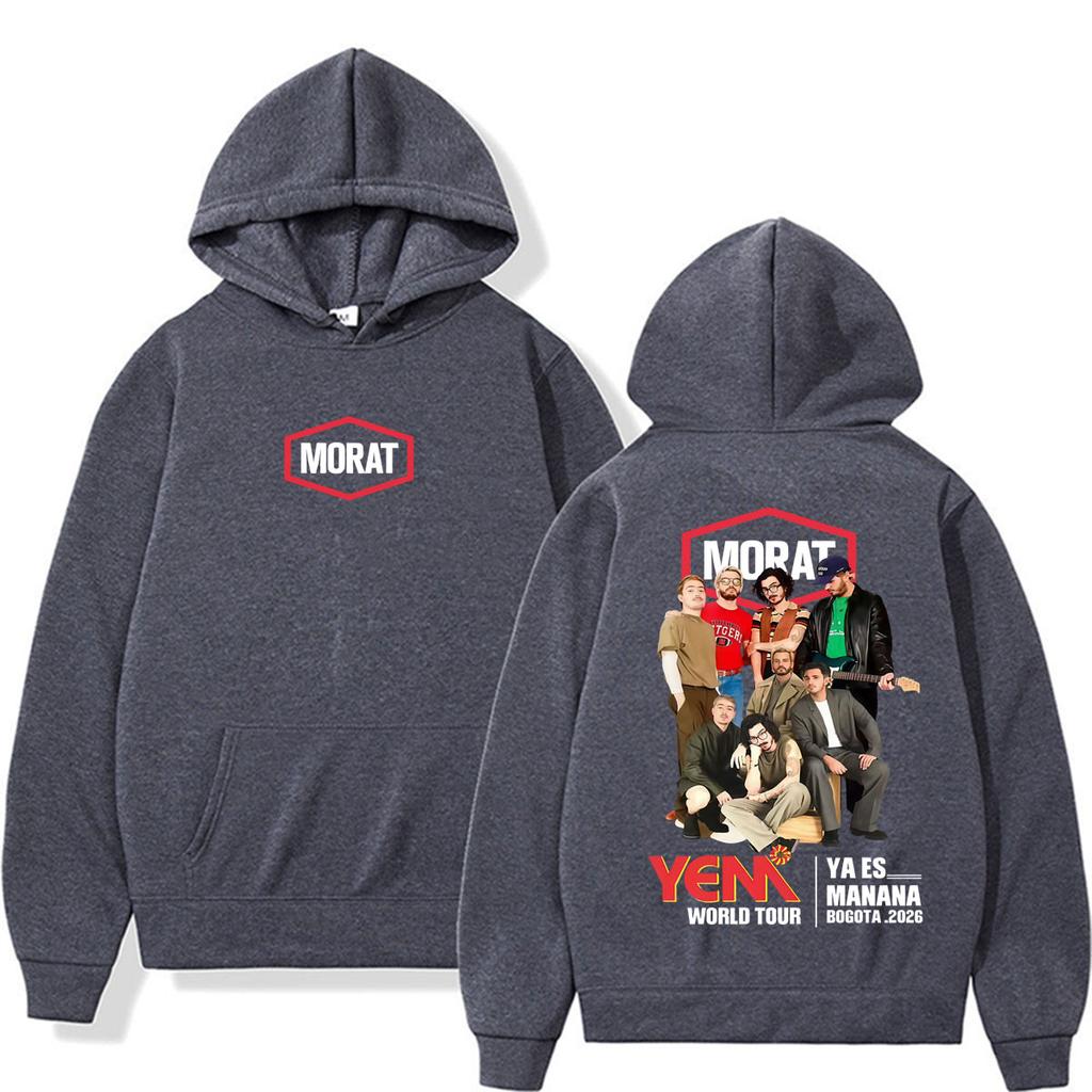 Morat Yem Ya Es Manana World Tour New Hoodies Men Women Fashion Hip Hop Harajuku Sweatshirt