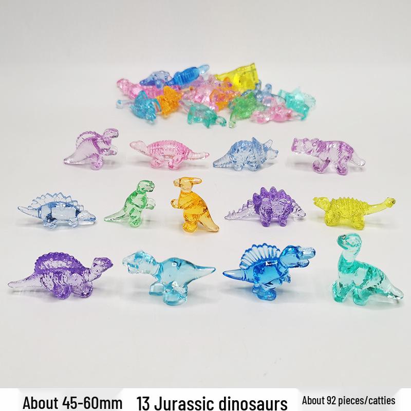 Colorful Mini Acrylic Milk Bottle Cartoon Ornaments - Cute Handmade DIY Decorative Accessories