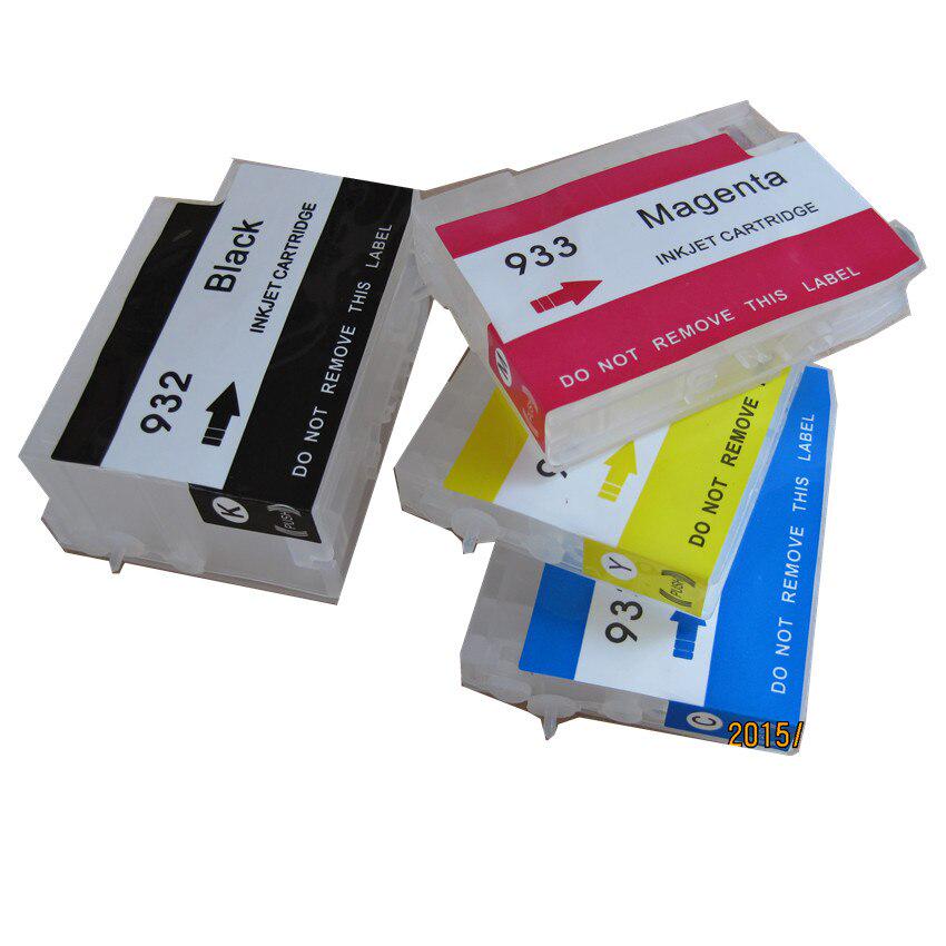Pack Cartouche d'encre HP 932XL pour OfficeJet 6100 / 6600 / 6700 / 7110 / 7510 / 7610 /7612 Noir + 3 Cartouches d'encre 933XL Cyan, Magenta, Jaune - Cartouche d'encre | fnac Belgique