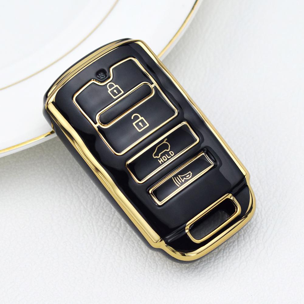4 butoane TPU husa masina husa Shell Fob pentru KIA Cadenza K9 K7 K-04 Sorento K900 K7 Key 2013