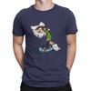Gaston Lagaffe Comics Creative Tshirt For Unisex Big Ben With Pillow Round Collar Pure Cotton T Shirt Hip Hop Gift Clothes Tops