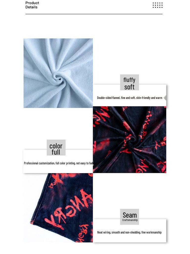 Exkluzivní flanelová deka s dinosaury - Digitální potisk & Potah na klimatizaci