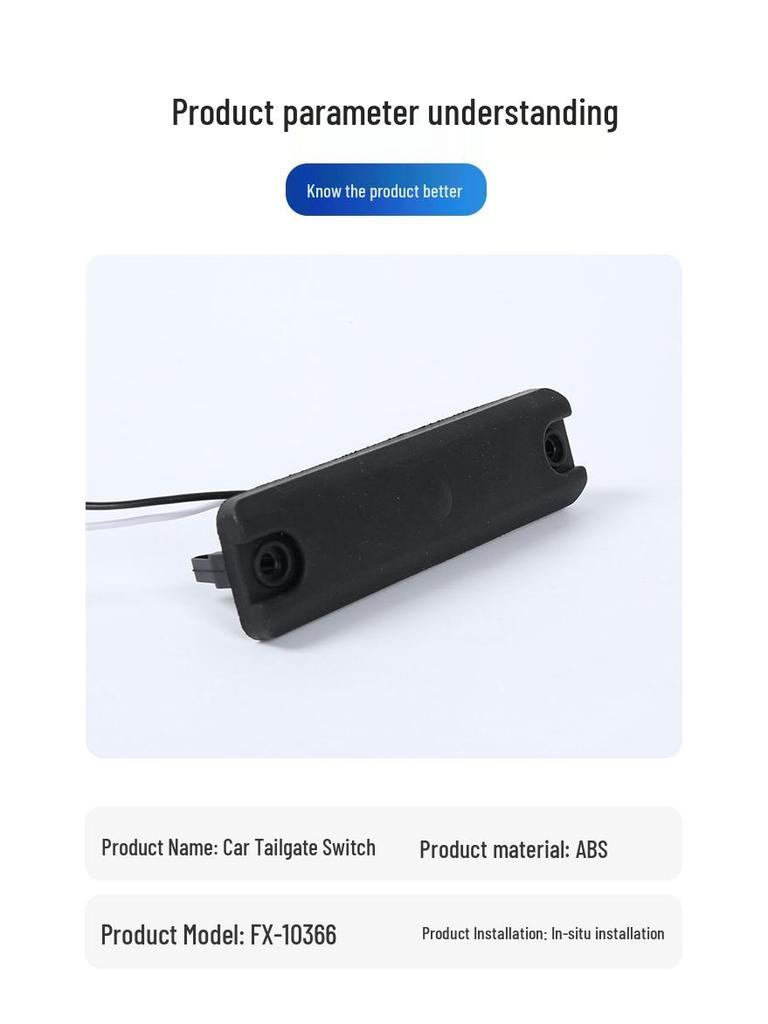 81260-2W000: Compatible with Hyundai Kia Tailgate Switch.