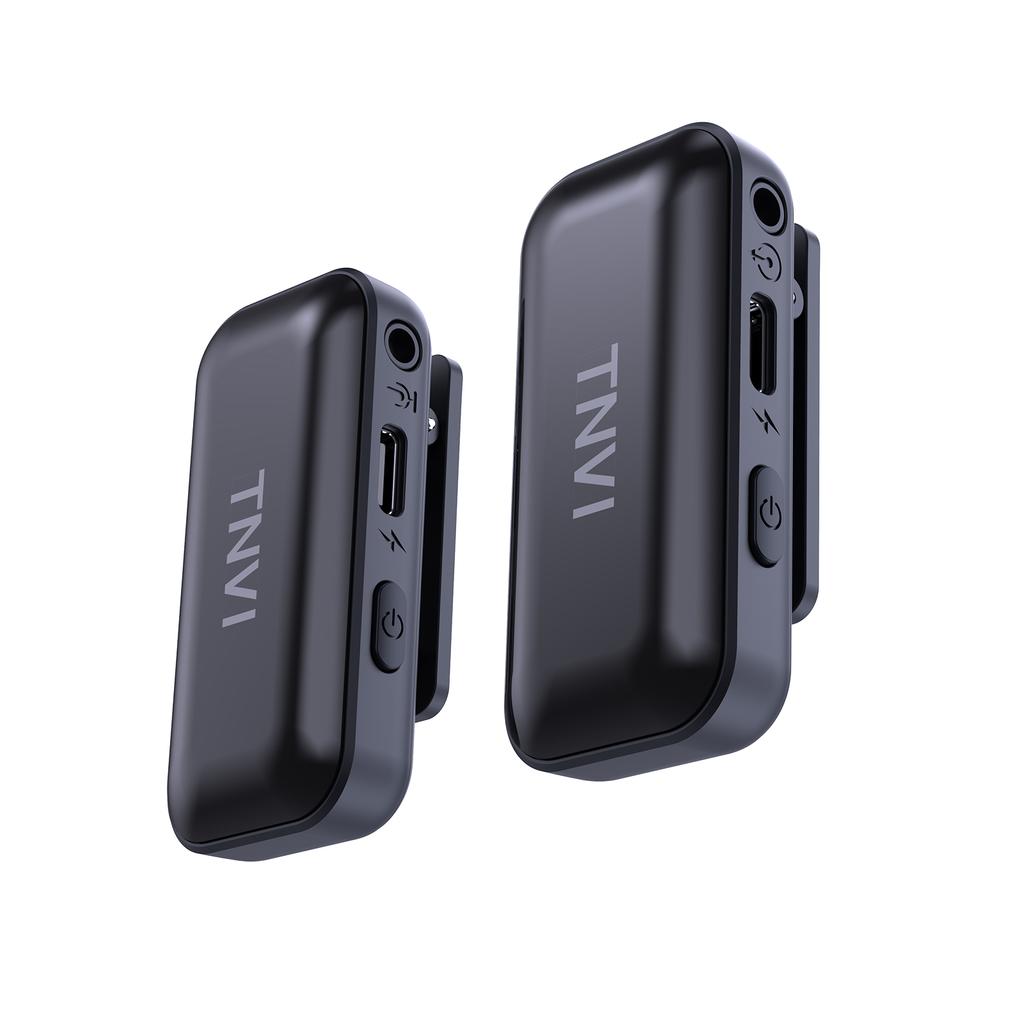 Buy TNVI Portable Wireless Lavalier Microphone System Mini Lapel Mic