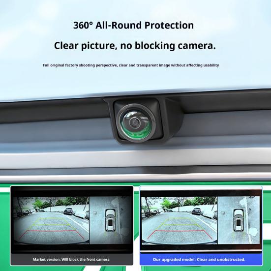 Car Camera Lens Cover for 360 Reverse Waterproof Protection Cover Camera Anti-Scratch Cover