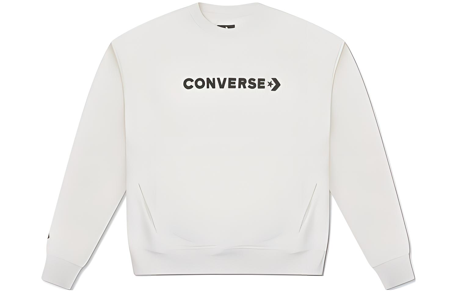 Converse Sweatshirt Women s White 10026159-A04 S