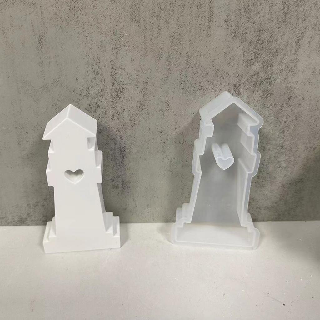 Easy to Use Silicone Mold for Making Personalized Tower Table Decorations Unique Artistic Ornament Mold for Craft Lovers