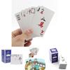 Mini Travel Poker Card Game Set For Casual Entertainment Portable And Convenient