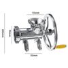New 12# Slicer Manual Sausage Stuffer Filler Machine Mincer Aluminum Alloy Noodle Cutter Nut Miller Chopper