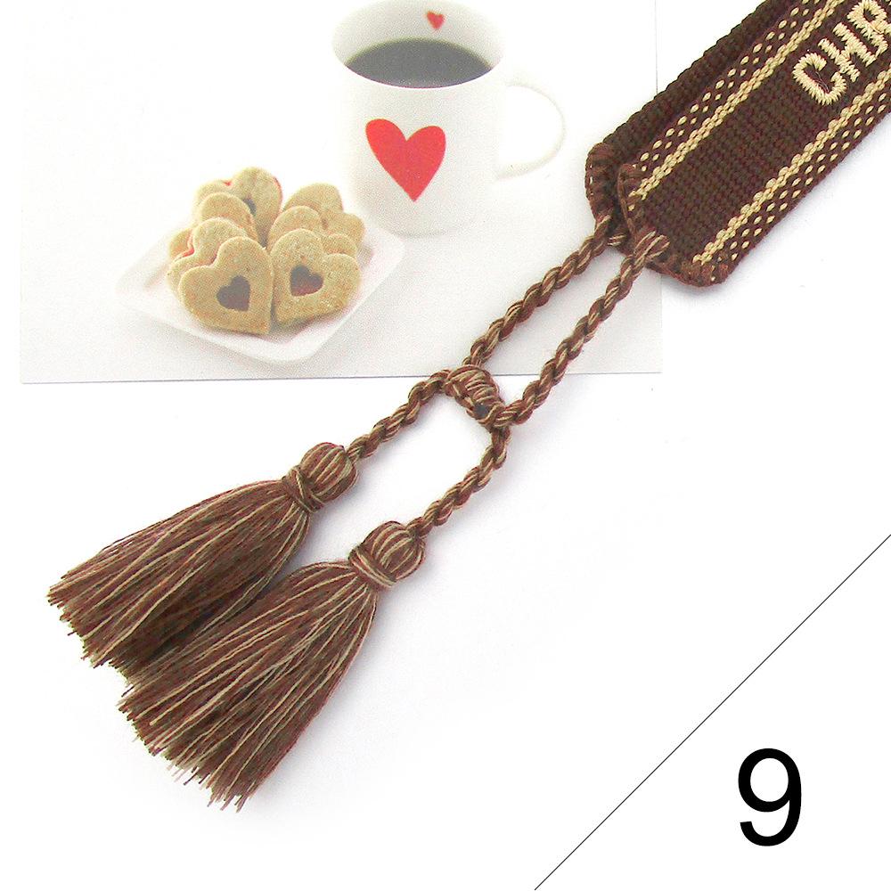 Custom Bohemian Embroidered Bracelet with Tassel and Woven Rope - Handmade Jewelry for Couples and Women