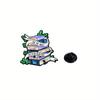 Creative New Magic Book Flower Enamel Bades Lapel Pins For Women Men Fashion Design Floral Brooches
