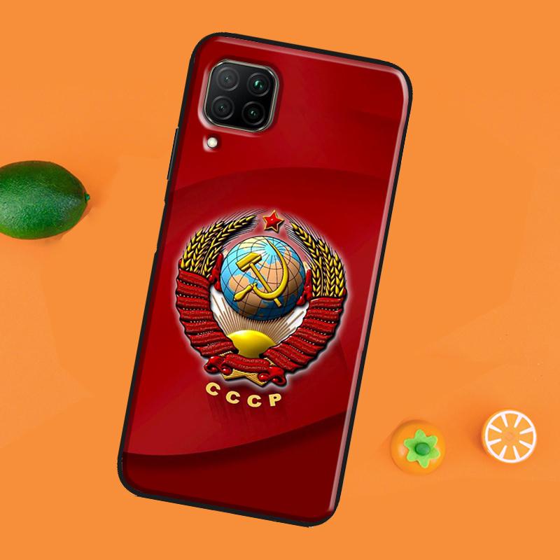 Soviet Union USSR Flag For Honor 50 Case 8X 9X 10i Cover For Huawei Nova 5T P Smart 2021 P20 P30 P40 Lite Pro