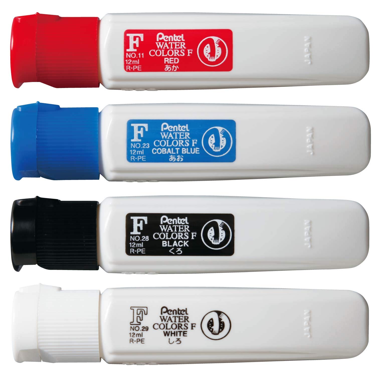 

Набор красок Pentel Белый из (4 цвета) Красный, синий, черный, (1 каждый) AMZ-WFCT-4C