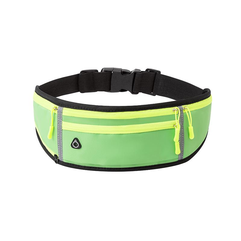 Waterproof Shockproof Fitness Waist Bag for Cycling & Running with Phone Holder & Bottle Space