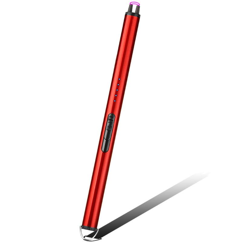 Jl866 Тонкая зажигалка с подвесной пряжкой, перезаряжаемая, портативная, ветрозащитная