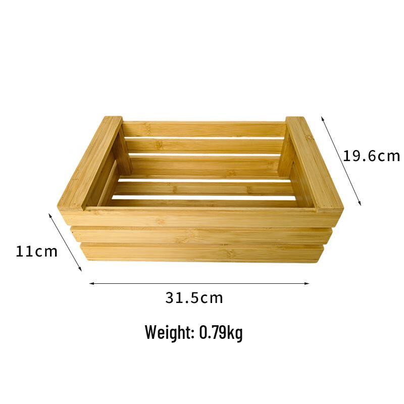 Bamboo Multi-Purpose Storage Basket