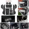 For MG 4 MG4 EV Anti-Slip Gate Slot Mat Non-Slip Door Groove Pad Cup Holder Interior Accessories Rubber Coaster