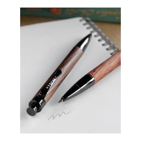 2mm Lead Holder Pencil - Premium Walnut Wood, Mechanical Pencil Design, 2mm Lead Diameter