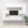 10-piece TV Furniture Set Engineered Wood