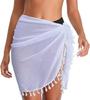 Women's Chiffon Sarong Beach Wrap Skirt - Summer Swimwear Cover-up