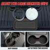 Mabett Trash Can For Ford Maverick 2025 2024  , Multi-Function Maverick Accessories, Trash Bin With Cup Holder, Extra Rear Storage Box