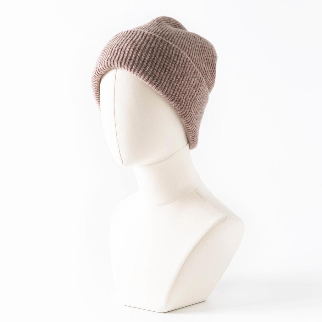 Unisex Herbst-Winter Koreanischer Stil Trendige Gestrickte Wollmütze - Vielseitig, Warm, Einfarbig, Lässiger Stil