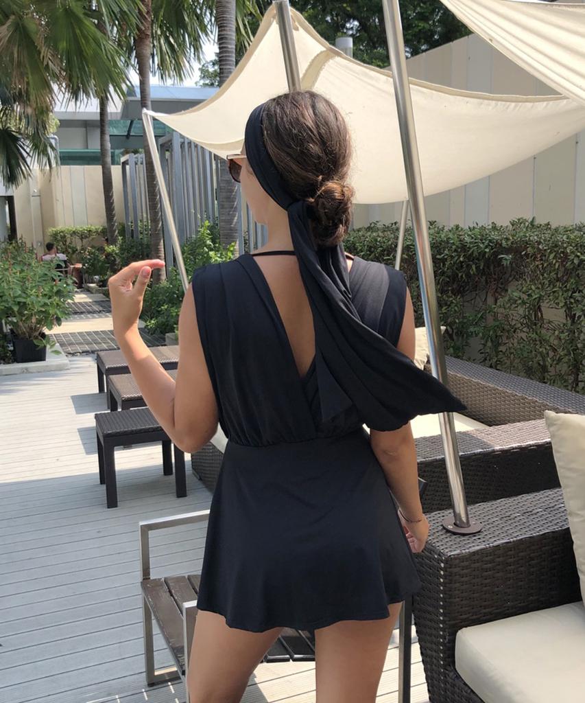 VLANDA Classy Holiday Bk [Cover-Up Swimsuit]