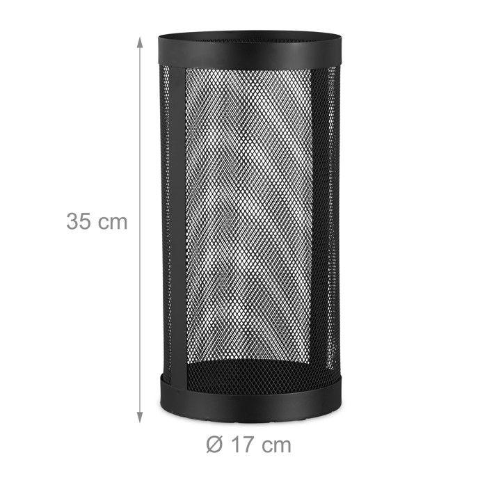 Relaxdays ensemble serviteur de cheminée 5 pièces accessoire acier pince pelle balai tisonnier, noir