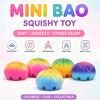 Funny Steamed Bao Bun Squishy With Steamer Squeeze Anti Stress Surprise Party Favor Goodie Bag Stuffer Novelty Desk
