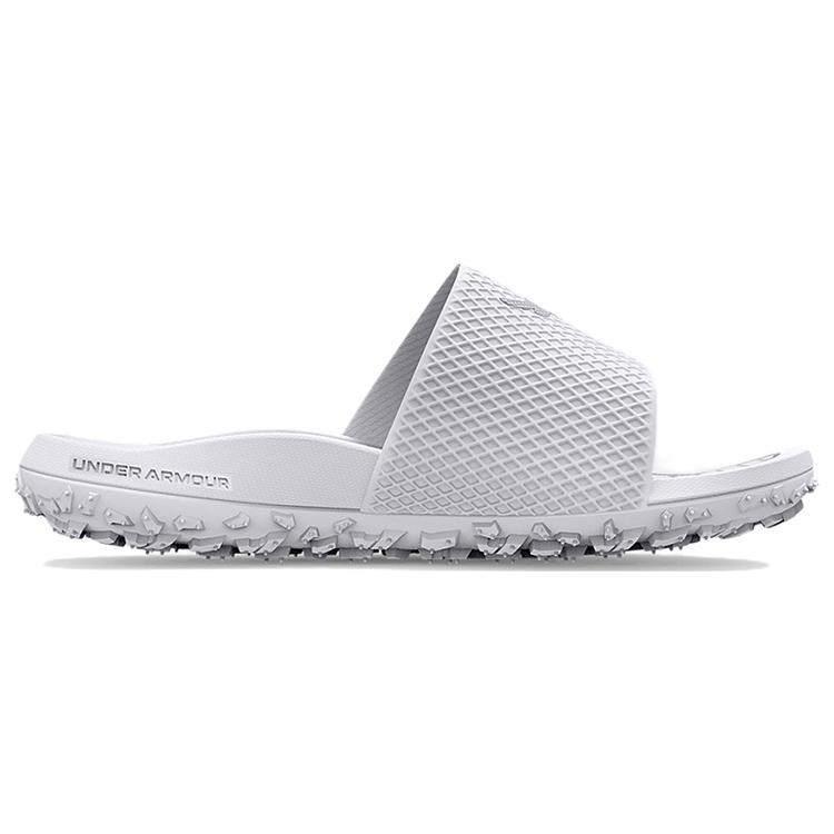 Under Armour Project Rock Slide 'White Halo Grey' 3025237-101