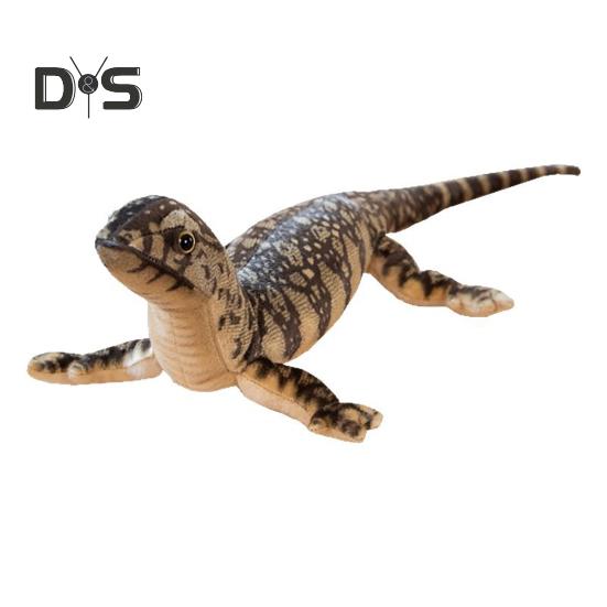 Realistic Lizard Plush Toy 29" Soft Stuffed Animal Lizard Simulation Chameleon Plushie Huggable Gift for Kids
