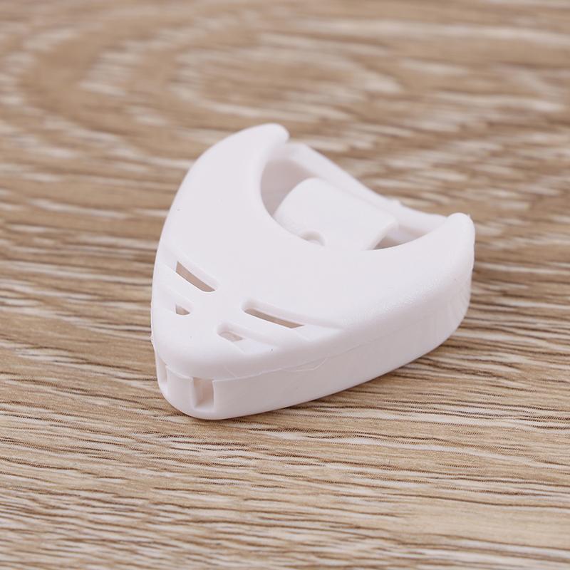 

1/5 шт. пластиковый медиатор для гитары, держатель плектра, коробка, детали в форме сердца белый