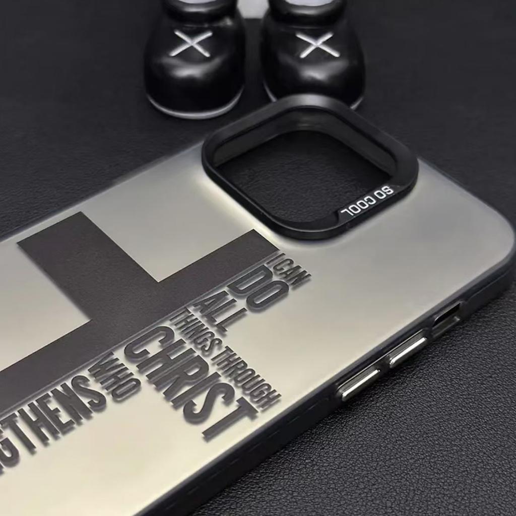 English alphabet color silver case for Apple 11/11/11 pro mobile phone case 11promax11/11/11X