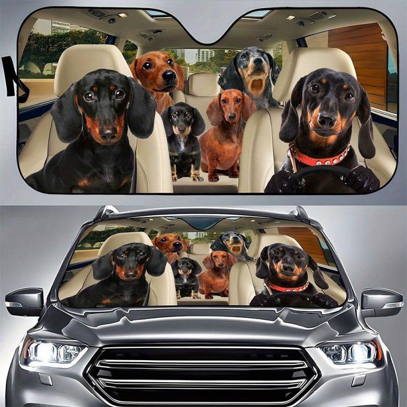 Retractable Car Sunshade Umbrella: UV Protection & Heat Insulation for Windshield