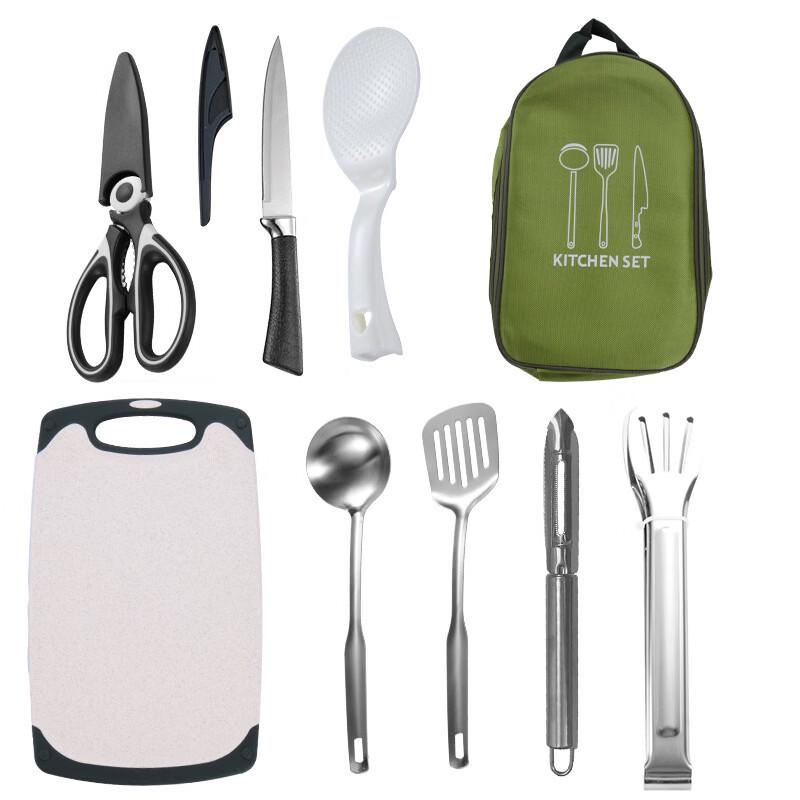 BBQ Master Portable Stainless Steel Outdoor Cookware Set