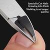 Professional Grade Concave Stainless Steel Nail Clippers For Thick Nails And Ingrown Toenails Sharp Curved Blade For Easy Trim