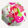 Strawberry Shortcake Automatic Opening Folding Umbrella with 8-Bone Iron Frame - Perfect for Fans, Travelers, and Everyday Use! Ideal Gift F