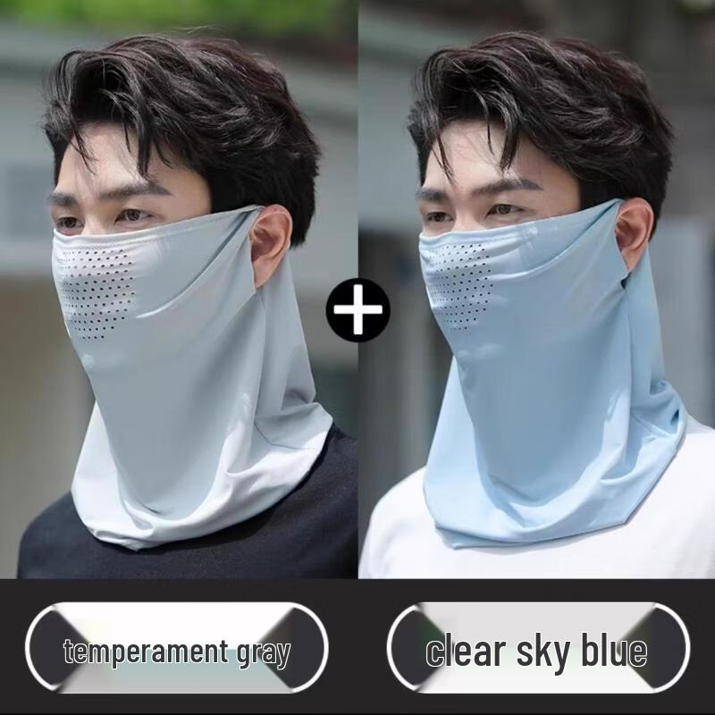 Sun Protection Neck Gaiter with Ear Hooks