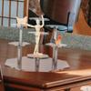 Hexagon Stepped Display Stand Sturdy Acrylic Pedestal
