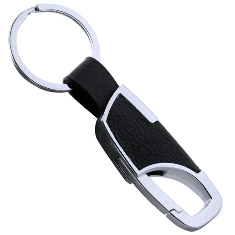 Breloc gravabil din piele de înaltă calitate pentru bărbați