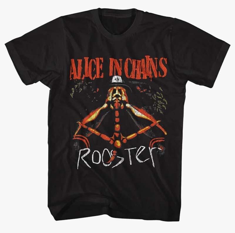 New Authentic Alice in Chains Rooster Dirt Album Grunge Band Shirt Jar of Flies Unisex T-Shirt XXL