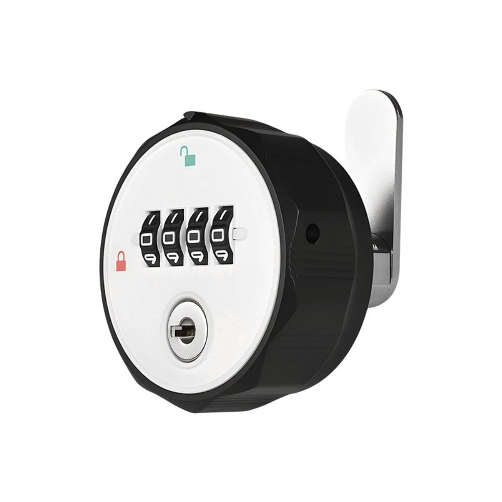 Weatherproof Drawer Lock 4-Digit Combination Security Door Bolt For Gym School Locker